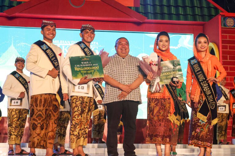 Cak dan Ning 2025, Pemkot Surabaya Harap Duta Wisata Jadi Role Model Berkarakter dan Berintegritas