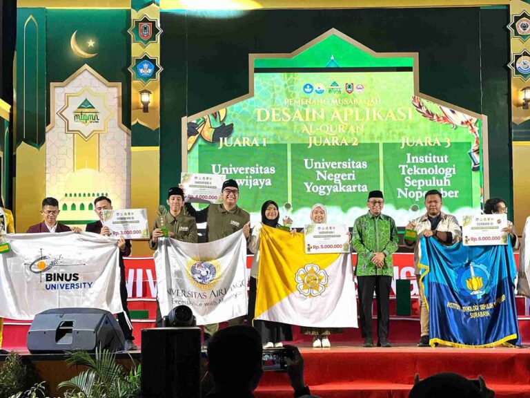 Mahasiswa UNAIR Hadirkan Inovasi Aplikasi Edukatif Al Quran, Torehkan Prestasi di MTQMN XVIII