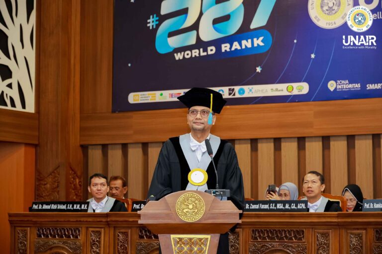 Dikukuhkan Gubes, Prof Ardianto Tekankan Pentingnya Akuntansi Keperilakuan dalam Tata Kelola Sumber Daya Organisasi