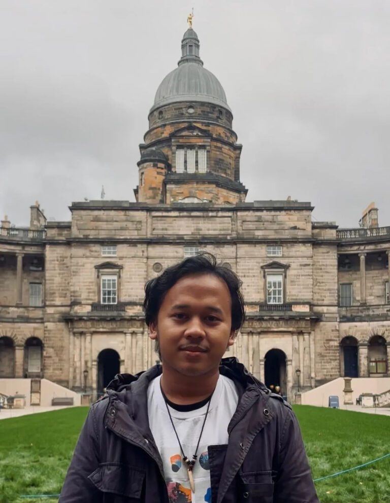 Taklukkan LPDP, Rusydan Tempuh Pendidikan Lingkungan di University of Edinburgh