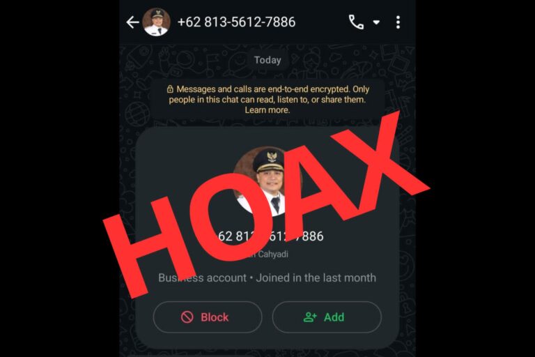 Pemkot Surabaya Imbau Warga Waspadai Penipuan Mengatasnamakan Wali Kota Eri Cahyadi