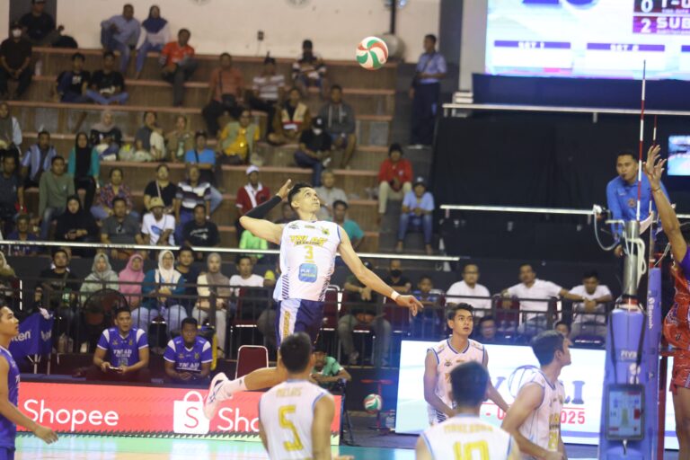 Final Four Livoli Divisi Utama 2025, TNI AU Dipaksa Main Lima Taklukkan Perumda Tirta Bhagassasi