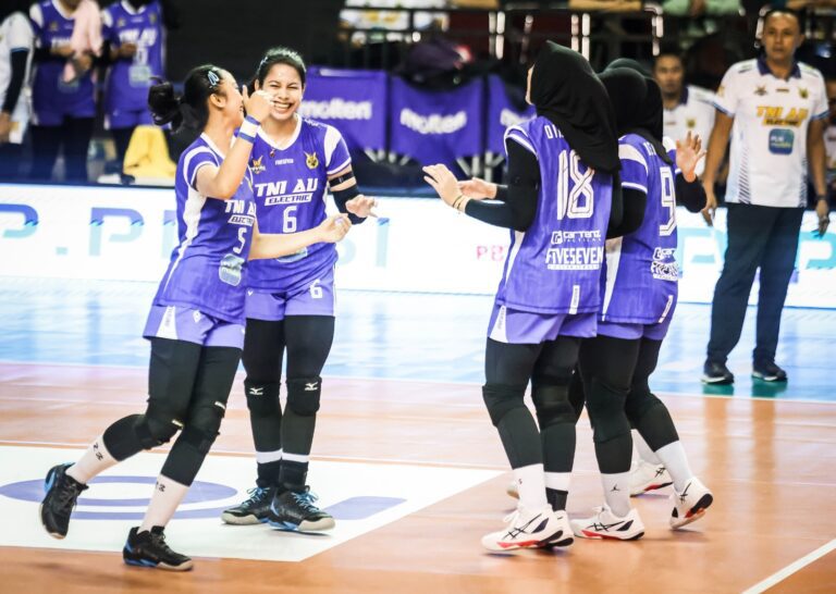 Final Four Livoli Divisi Utama 2025, TNI AU Electric Bungkam Rajawali O2C 3-0