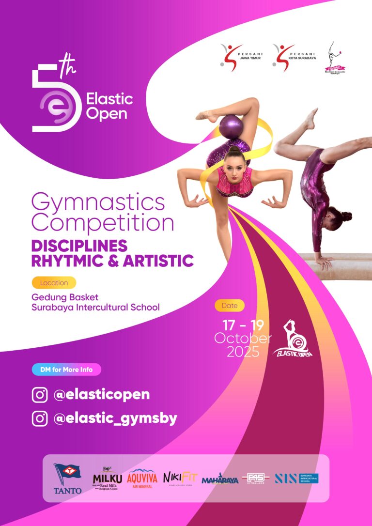 Kompetisi Senam Nasional “5th Elastic Open Gymnastics Competition 2025” Siap Digelar