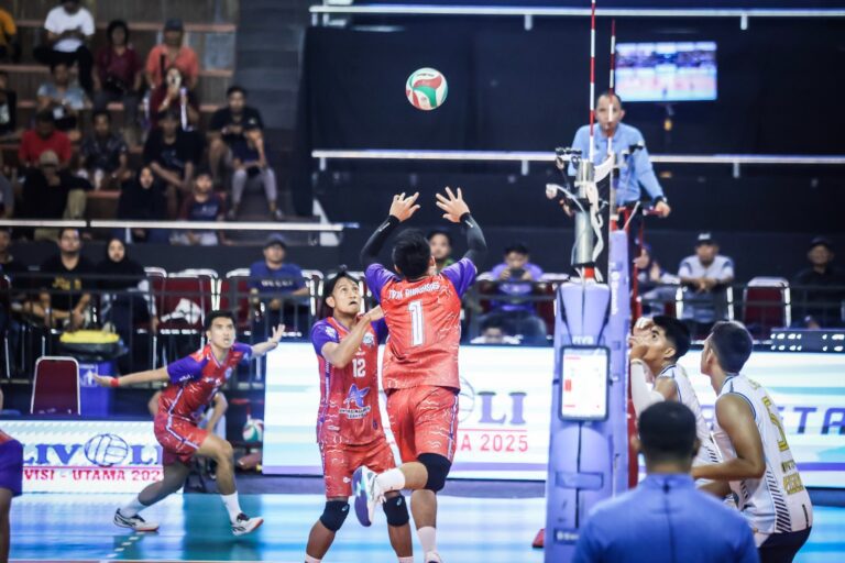 Final Four Livoli Divisi Utama 2025, Kejutan, Perumda Tirta Bhagasasi Bungkam TNI AU 3-0