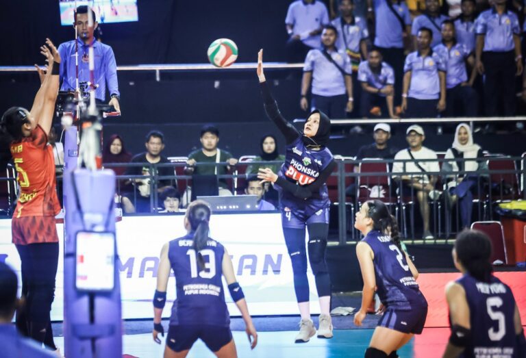 Final Four Livoli Divisi Utama 2025, Petrokimia Lanjutkan Performa, Bungkam TNI AU Electric 3-0