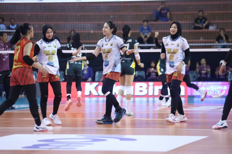 Final Four Livoli Divisi Utama 2025, Putri TNI AU Electric ke Grand Final Usai Kalahkan Bank Jatim