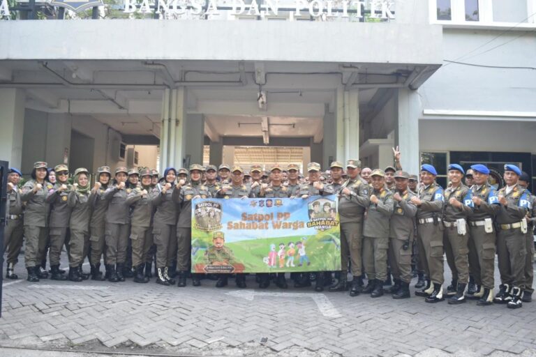 Satpol PP Surabaya Usung Tagline Baru: Jadi Sahabat Warga, Bukan Sekadar Penegak Perda