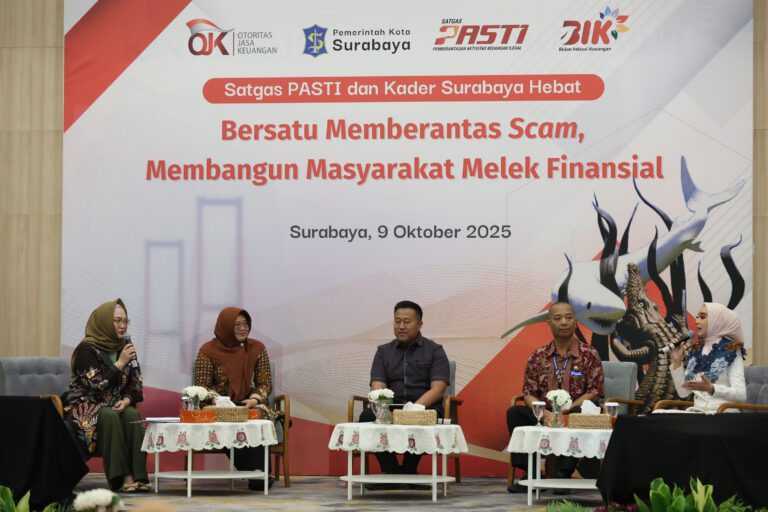 Pemkot Surabaya dan OJK Jatim Bekali KSH Literasi Keuangan, Cegah Pinjol Ilegal hingga Investasi Bodong