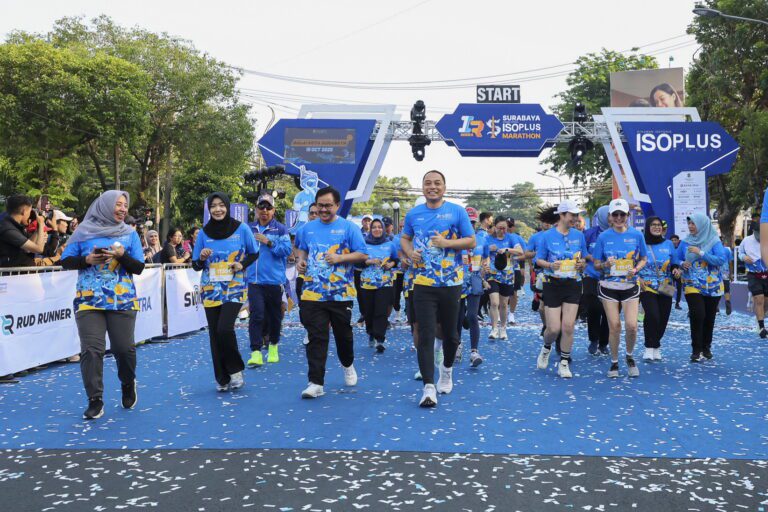 ISOPLUS MARATHON Kukuhkan Surabaya sebagai Destinasi Sport Tourism Unggulan