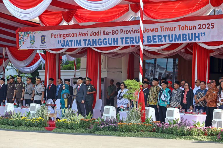 HUT ke-80 Jatim, Wali Kota Eri Tekankan Sinergi Kuat untuk Tuntaskan Kemiskinan Ekstrem di Jawa Timur
