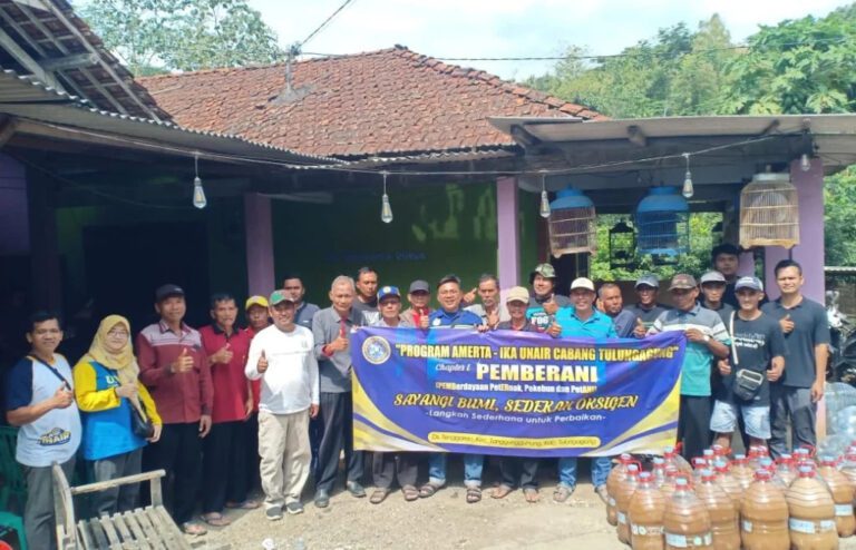 Dari Air Bersih hingga Kopi Lokal, Aksi Nyata Alumni UNAIR Atasi Kekeringan Tulungagung Selatan