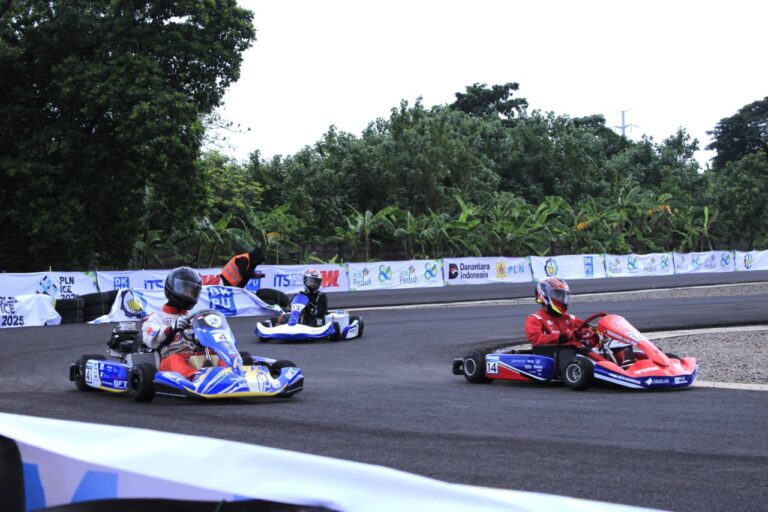 Sirkuit ITS Jadi Panggung Balap Gokart Listrik PLN ICE 2025