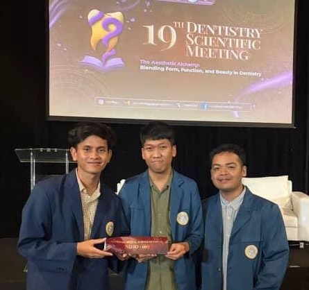 Mahasiswa FKG UNAIR Sabet Juara 3 di National Dental Science Olympiad 2025