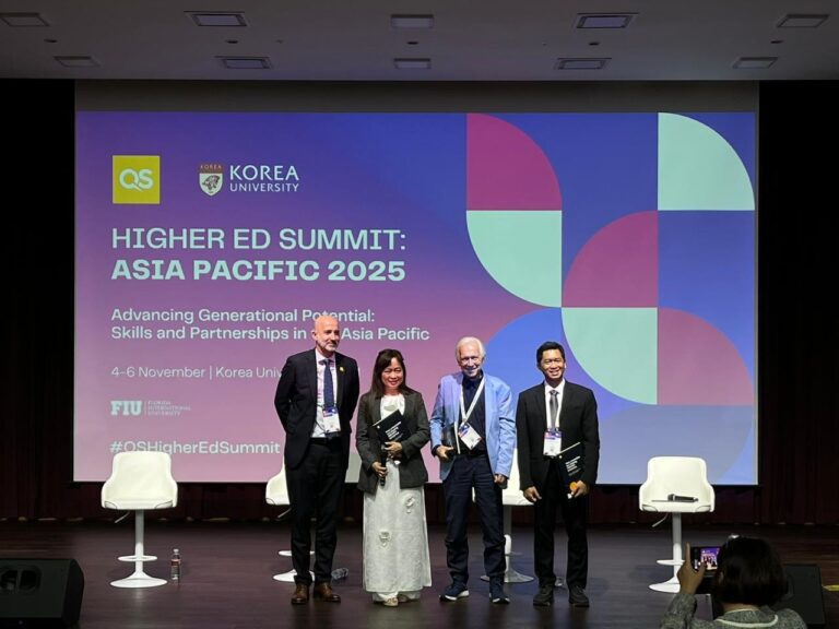 ITS Dorong Kolaborasi ASEAN di Panggung Dunia QS Higher Ed APAC Summit 2025