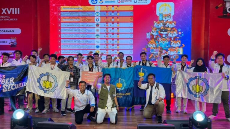 Sabet Sembilan Gelar Juara, ITS Sukses Mendominasi Gemastik 2025