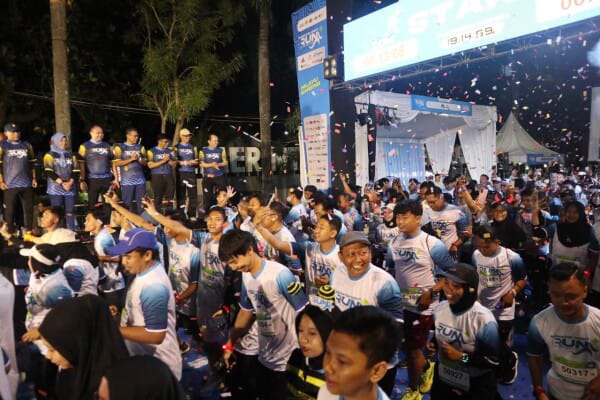 Hari Jadi Bojonegoro Ke 348,  Medhayoh Night Run: Mlayu Bareng, Seneng Bareng
