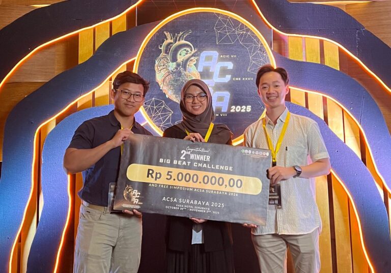 Kembali Ukir Prestasi, Mahasiswa FK UNAIR sabet Juara 2 Big Beat Challenge Cardiology Nasional