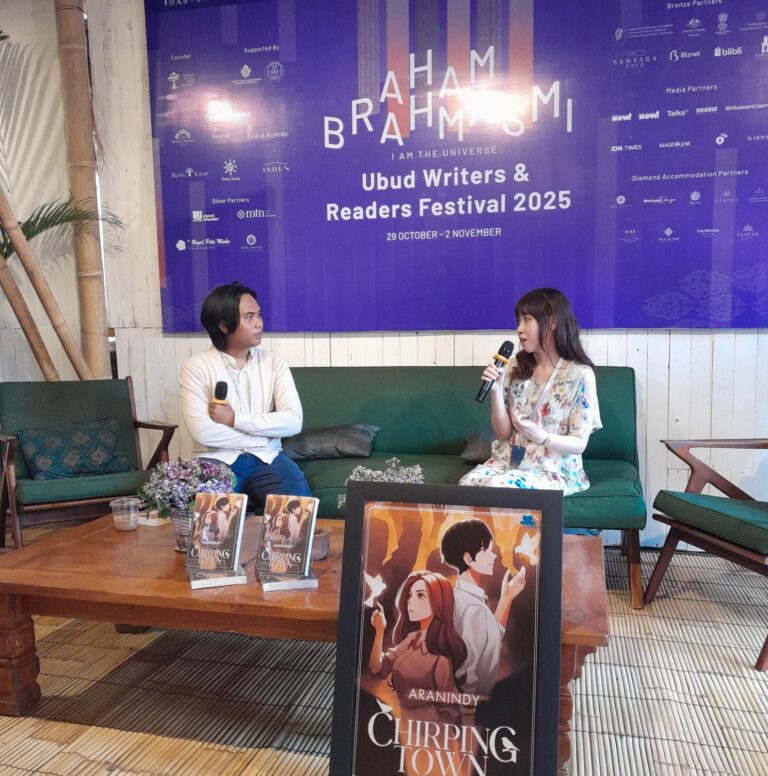 Aranindy, Alumni FIB UNAIR Tampil di Ubud Writers & Readers Festival 2025