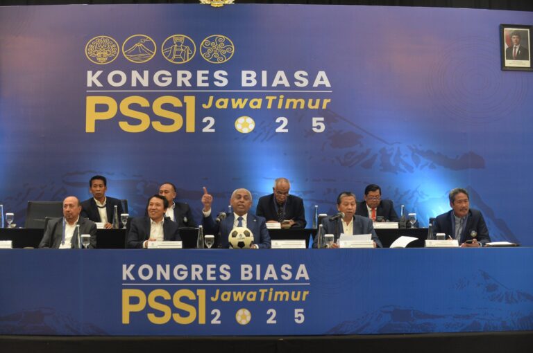 Kongres PSSI Jatim Bahas Statuta Baru, Sederhanakan Proses Pemilihan dan Perkuat Tata Kelola Organisasi