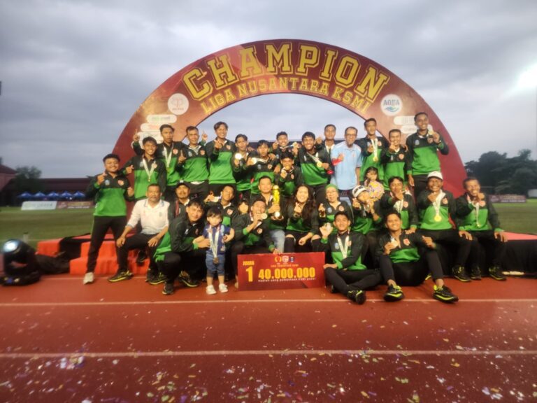 Tim Mini Football Jatim Juara Liga Nusantara 2025