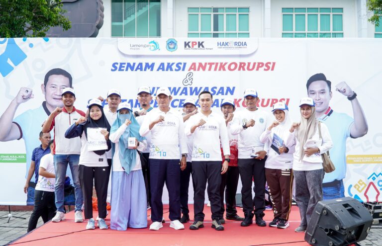 Kampanye Anti Korupsi Di Lamongan Terus Digencarkan Melalui Ragam Kegiatan 