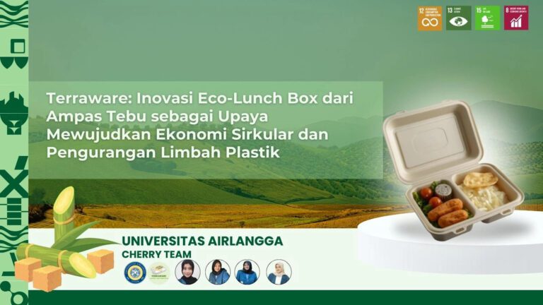 Kemasan Biodegradable Berbahan Limbah Tebu Solusi Pengganti Plastik Karya Mahasiswa UNAIR