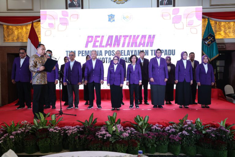 Wali Kota Eri Lantik Tim Pembina Pos Pelayanan Terpadu, Integrasikan Posyandu dengan “Kampung Pancasila”