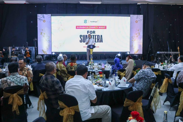 Gelar Charity For Sumatera, Pemkot Surabaya Berhasil Kumpulkan Donasi Rp 3,5 Miliar dalam Semalam