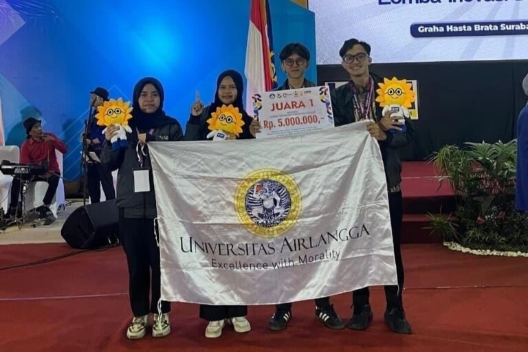 Tim Radju UNAIR Raih Juara 1 di Ajang Lomba Inovasi dan Digital Mahasiswa melalui Inovasi RADVent