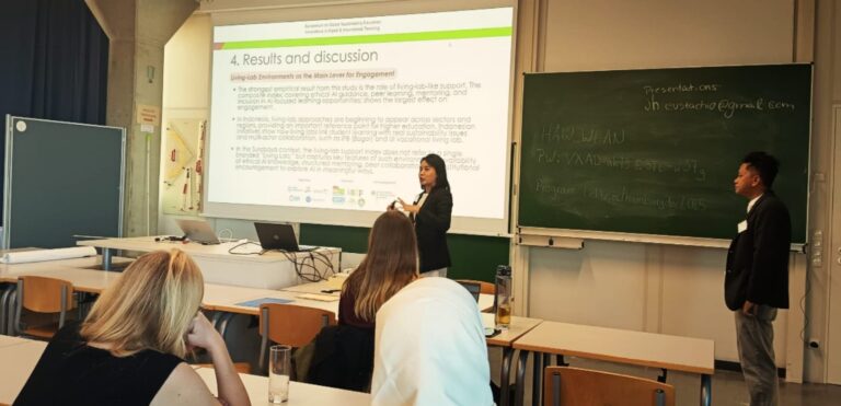 Unesa Perkuat SDGs Sektor Pendidikan dan Pertumbuhan Ekonomi pada Simposium Global Sustainability Education di Jerman