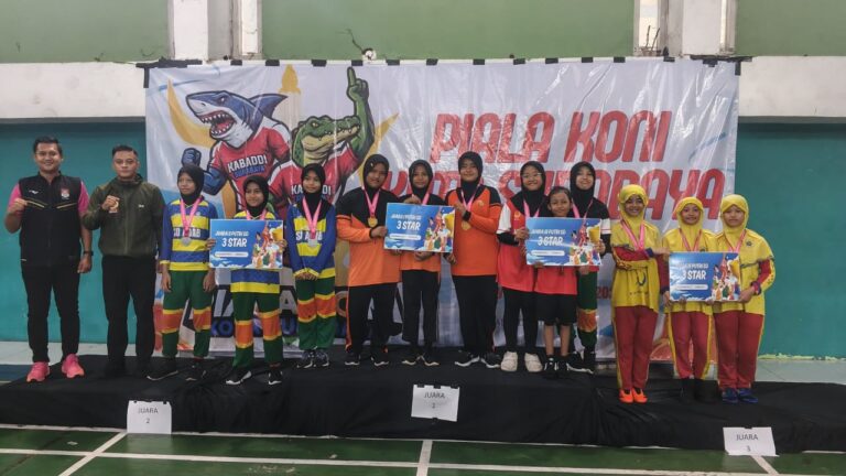 Kejuaraan Kabaddi Piala KONI Surabaya 2025 Diikuti Ratusan Atlet, Arderio Hukom Optimistis Tatap Porprov 2027