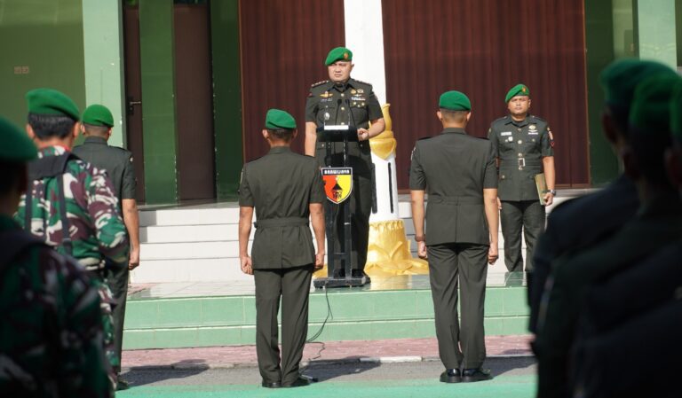 Dandim Bojonegoro Pimpin Upacara Peringatan Hari Juang TNI AD Tahun 2025