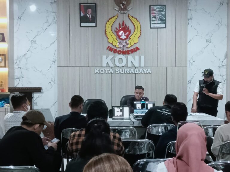 KONI Surabaya Gelar Pra Raker, Matangkan Program Kerja Periode 2025–2029