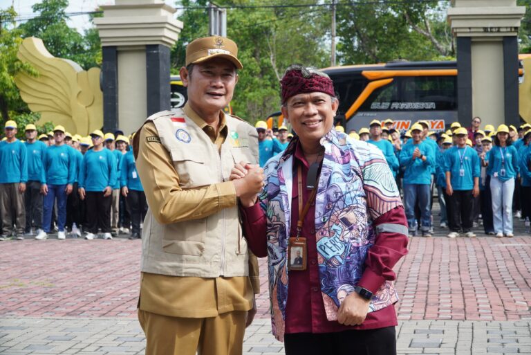 713 Mahasiwa Unair Lakukan Pengabdian Masyarakat BBK Di Lamongan