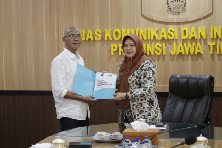 Kadis Kominfo Dukung Rangkaian HPN 2026 PWI Jawa Timur