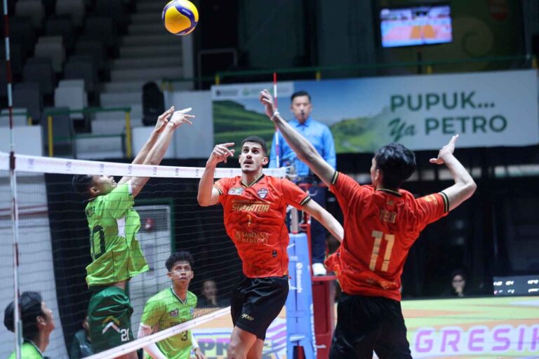 Samator Raih Poin Penuh, Usai Kandaskan Garuda Jaya Tiga Set Langsung