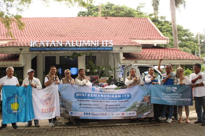 ITS Kembali Lepas Bantuan Kemanusiaan Pascabencana ke Aceh Tamiang