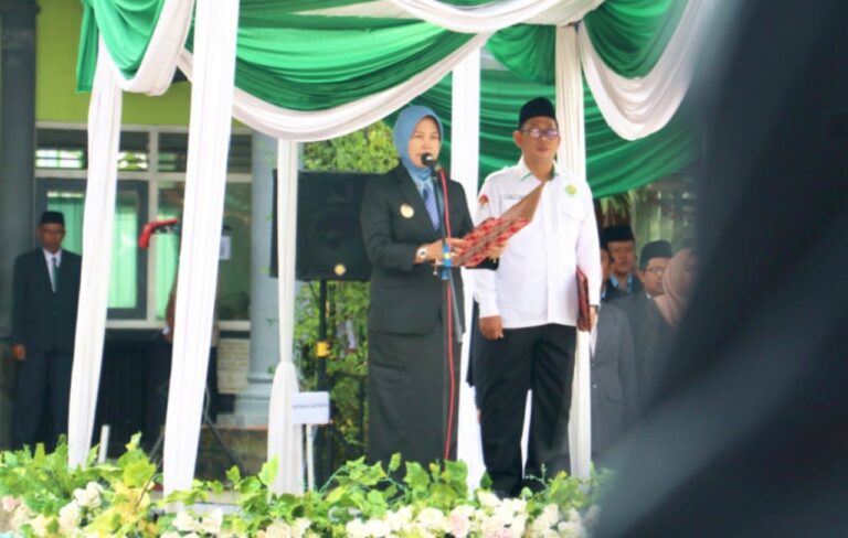 Wabup Bojonegoro Inspektur Upacara Peringatan Hari Amal Bakti ke 80
