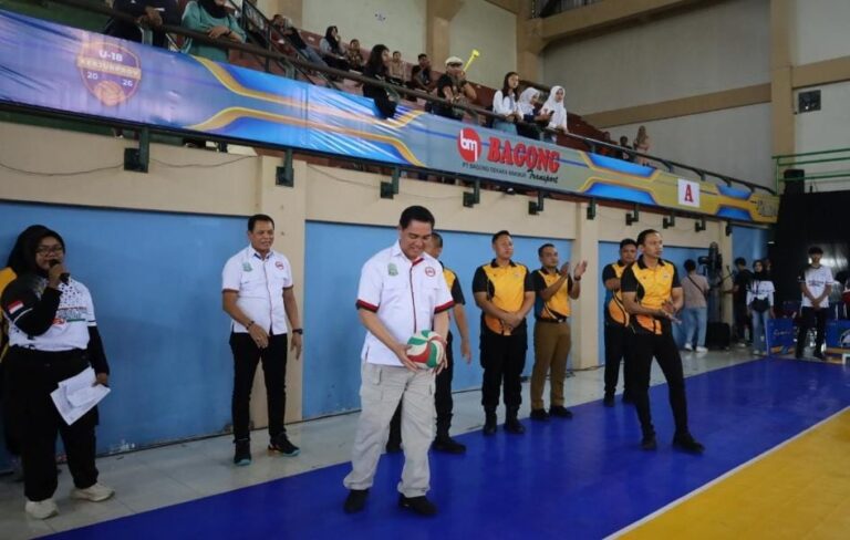 Kejurprov Bola Voli Indoor U-18 Antar Klub se – Jatim Tahun 2026 Dibuka, “Ajang Gali Potensi Atlet Muda”