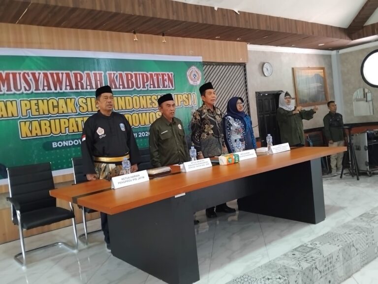 19 Perguruan Silat Warnai Muskab Bondowoso, IPSI Jatim Minta Fokus Tingkatkan Prestasi