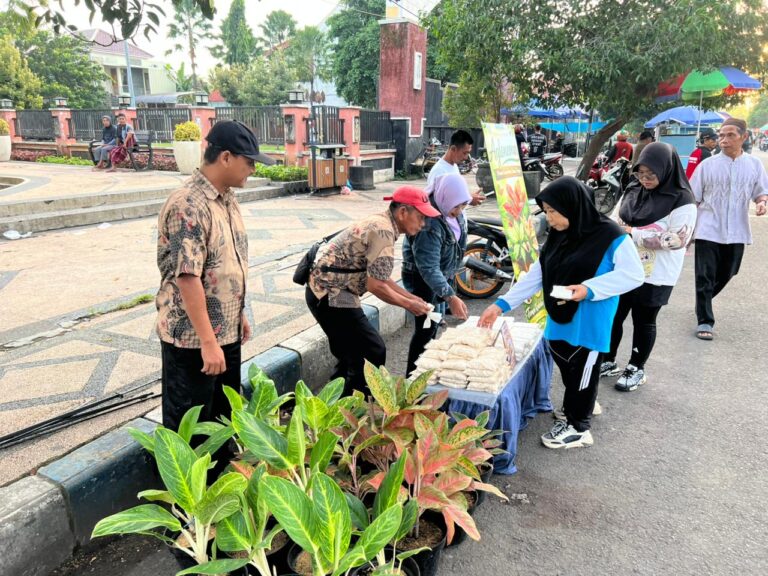 UPT RSBK Pasuruan Perkenalkan Inovasi LADANGKU pada Kegiatan CFD Kota Pasuruan