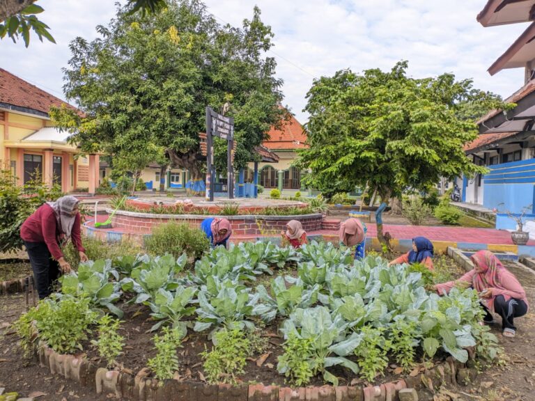 Sinergi dan Kesabaran: DWP Pemprov Jatim-UPT PSBR Jombang Tekuni Perawatan Bunga Kol