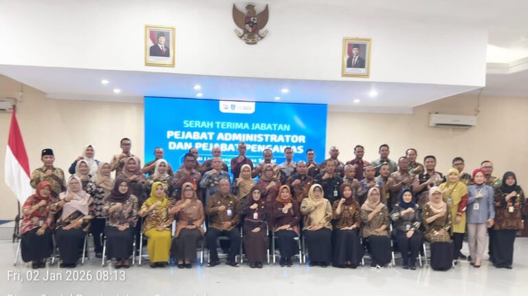 UPT PSBR Blitar Hadiri Sertijab Pejabat Dinsos Jatim