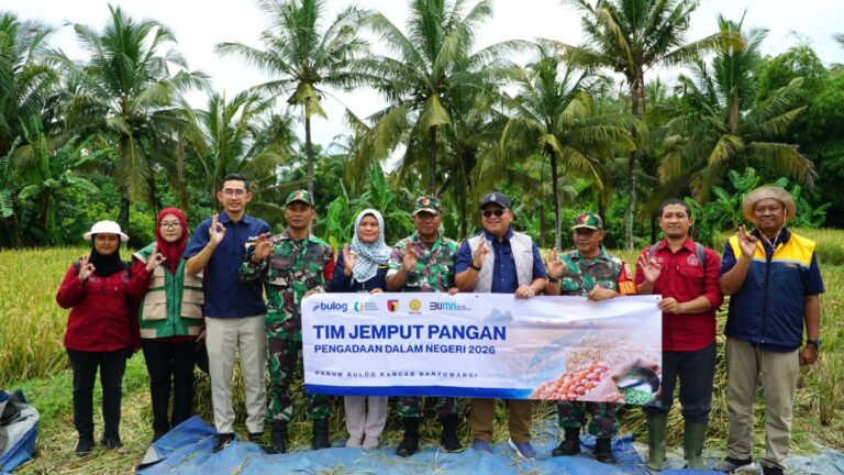 Serapan Gabah/Beras BULOG Jatim Tembus 100 Ribu Ton