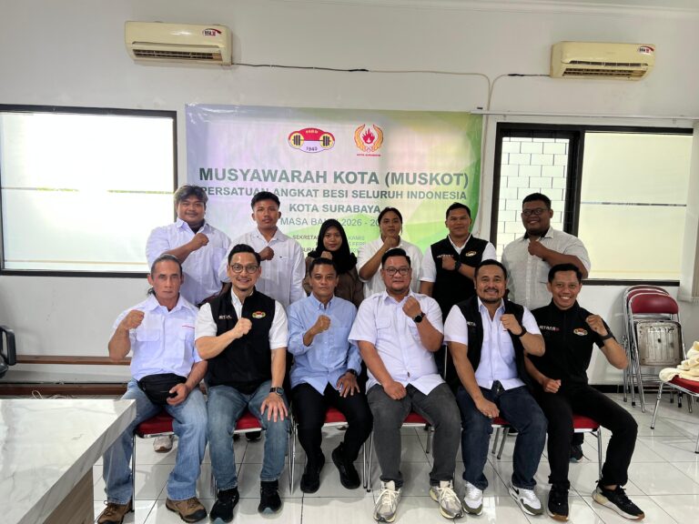 Terpilih Ketua PABSI Surabaya, Frans Tagore Ambisi Kembalikan Kejayaan Angkat Besi