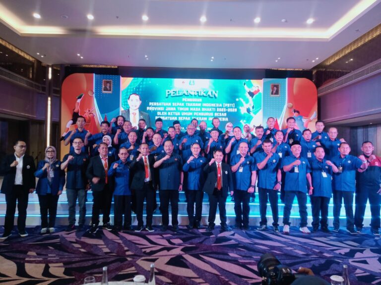 Pelantikan Pengurus PSTI Jawa Timur Dorong Pembinaan Atlet Berjenjang dan Liga Sepak Takraw