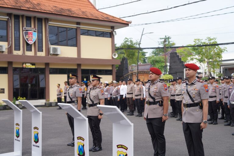 Mutasi Pejabat Utama Polres Bojonegoro, Kasat Reskrim dan Kasat Lantas Berganti