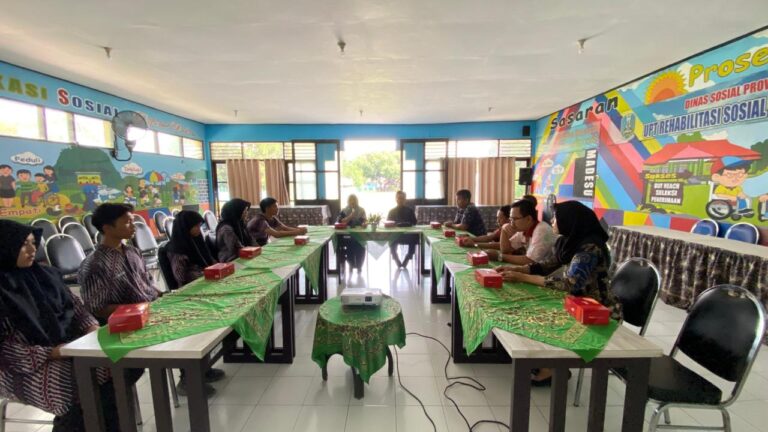 Siswa SMK Akhiri Program PKL, di UPT RSBD Pasuruan