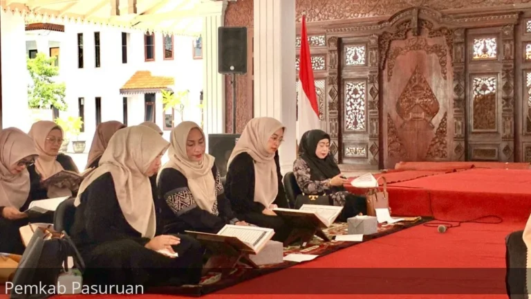 Ketua TP PKK Kabupaten Pasuruan Ajak Para Ibu Biasakan Diri Baca Al Qur’an